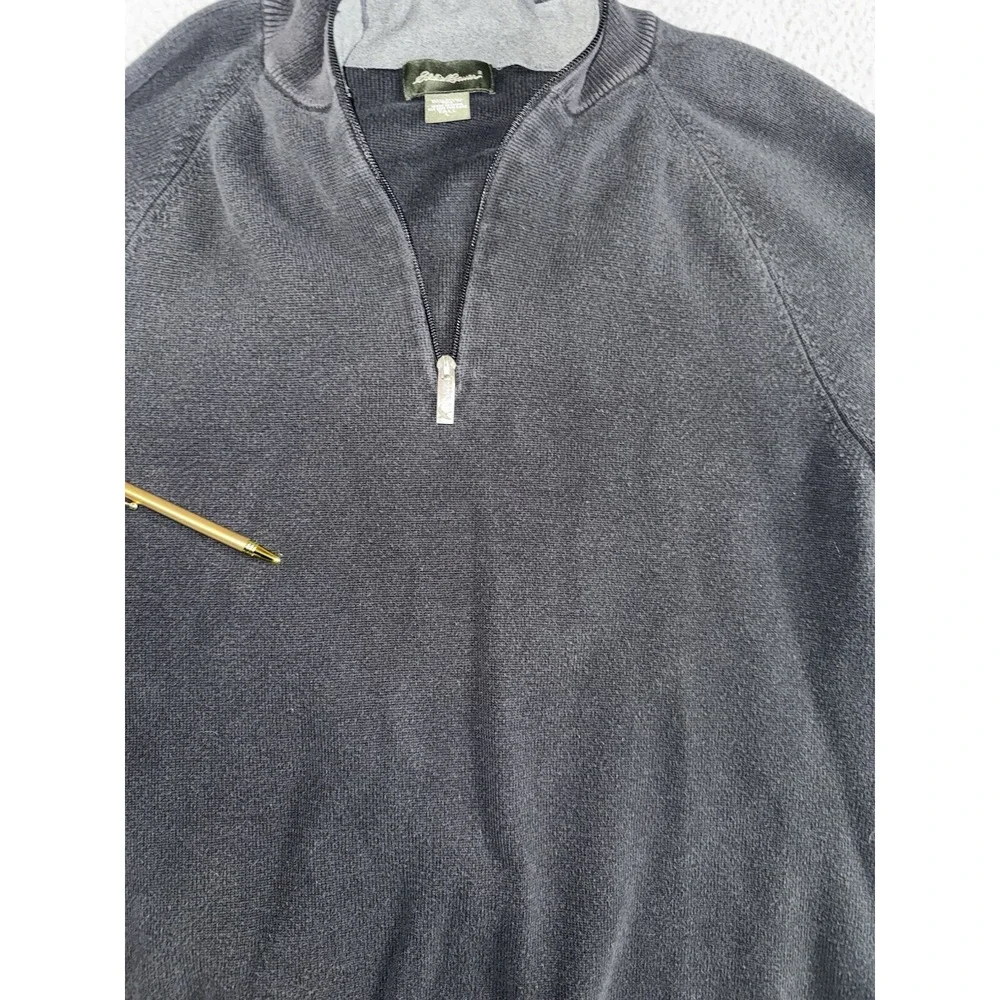 VTG‎ Y2k Quarter Zip Men L Tall Knit 90s Retro Blokecore Gorpcore Sporty Street